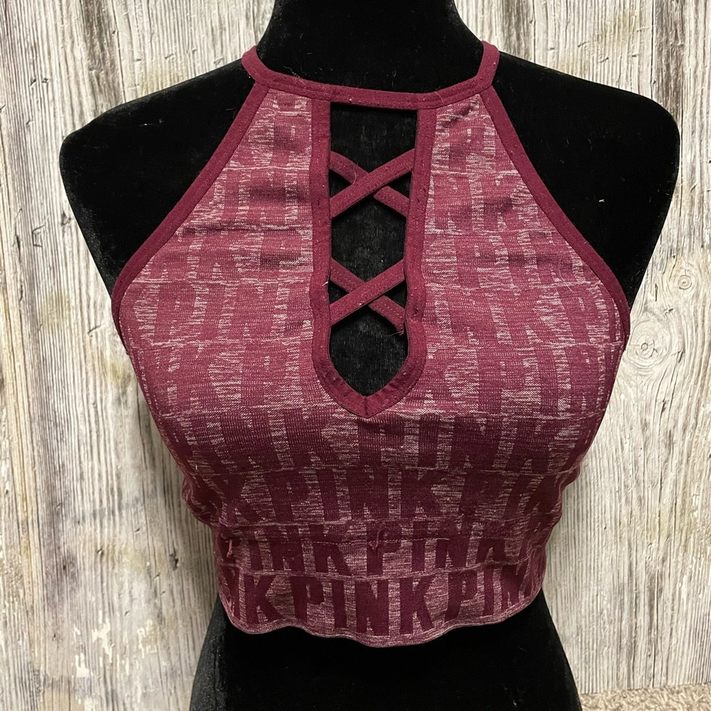 Victoria's Secret PINK Cool & Comfy Strappy Bralette Lg